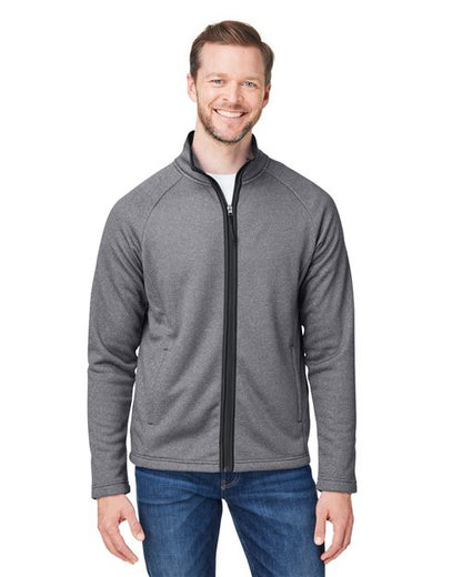 Men's Venture Heathered Stripe Full-Zip -  - 13266