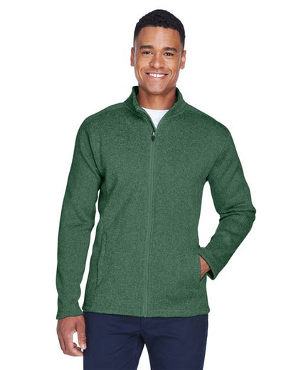 Men's Bristol Full-Zip Sweater Fleece Jacket -  - 13279