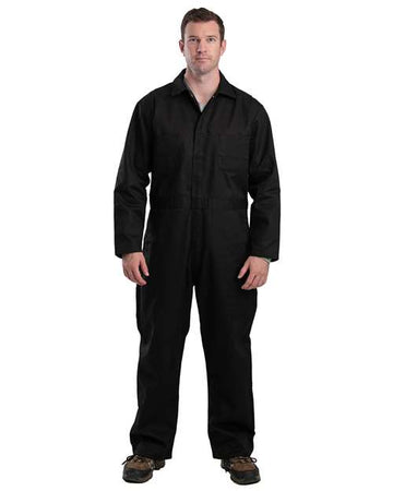 Twill Unlined Coverall - Black_48 -  - 15944