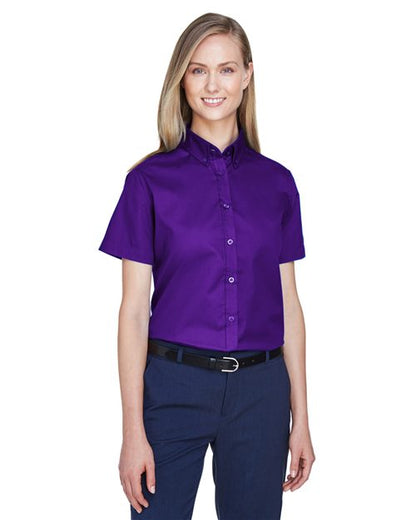 Women's Optimum Short Sleeve Twill Shirt -  - 13290