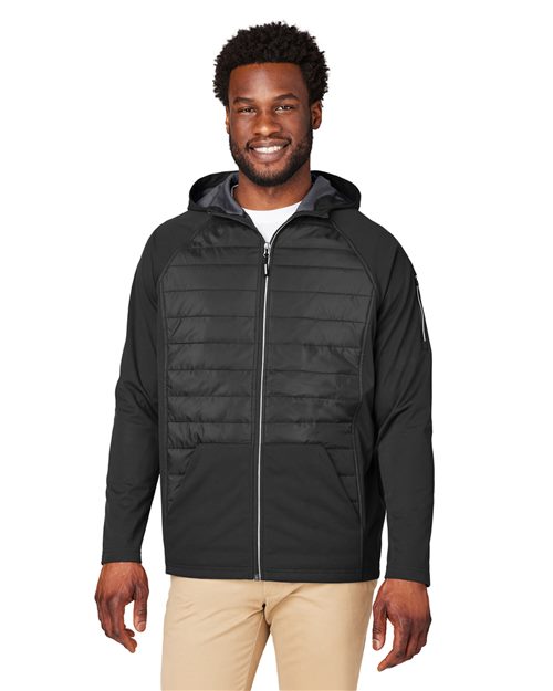 Unisex Techno Lite Hybrid Hooded Jacket -  - 13315