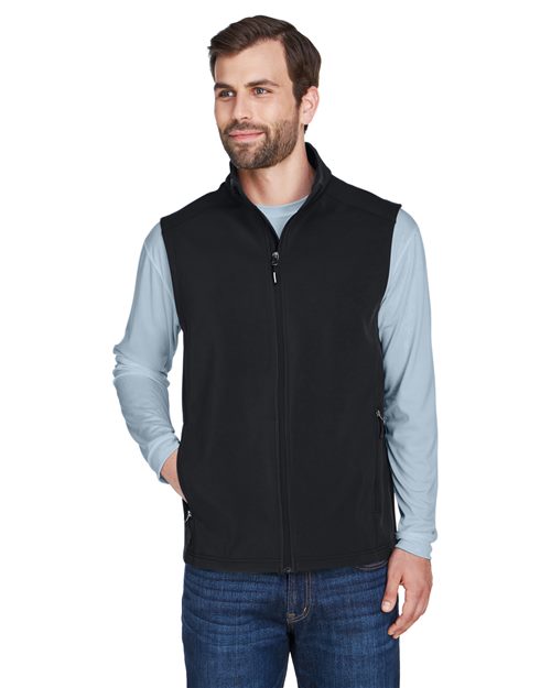 Men's Cruise Two-Layer Fleece Bonded Soft Shell Vest -  - 13347