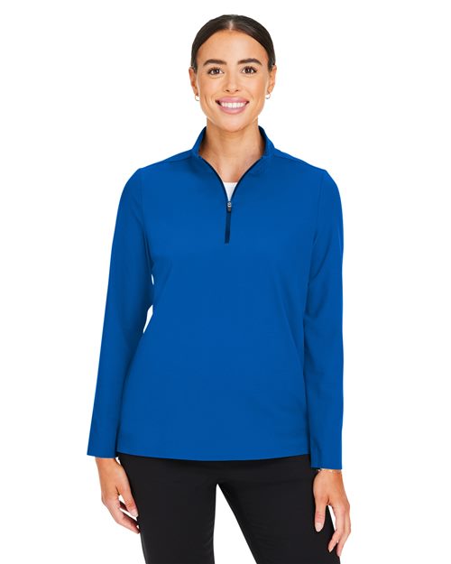 Women's CrownLux Performance® Windsor Welded Quarter-Zip Pullover -  - 13392 - Toronto Screen Printing- Color