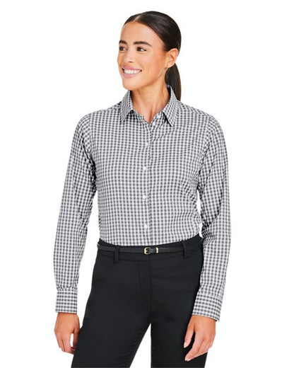 Women's CrownLux Performance® Gingham Dress Shirt -  - 13421