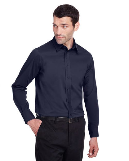 Crown Collection® Stretch Broadcloth Slim Fit Woven Dress Shirt -  - 13467