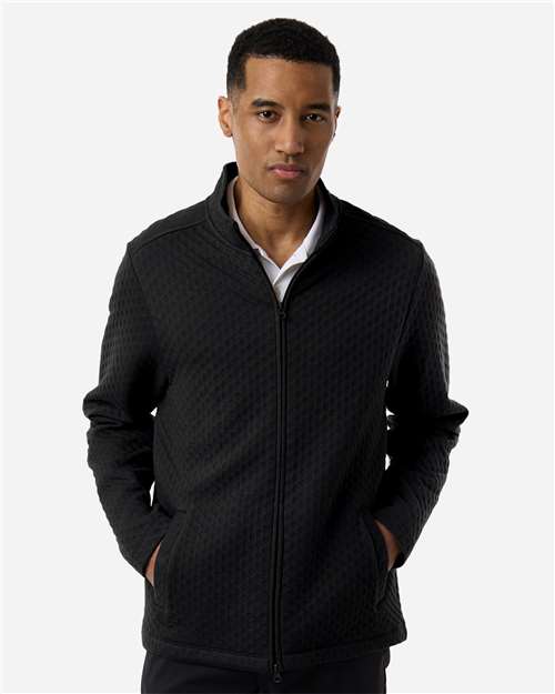 Men's Berkley Textured Full-Zip Jacket -  - 16192