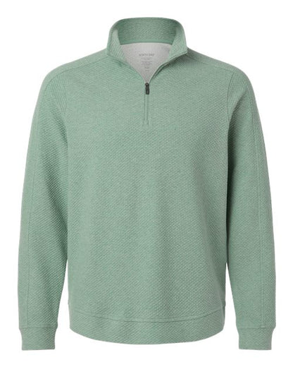 Men's Spirit Textured Quarter-Zip Pullover -  - 14140