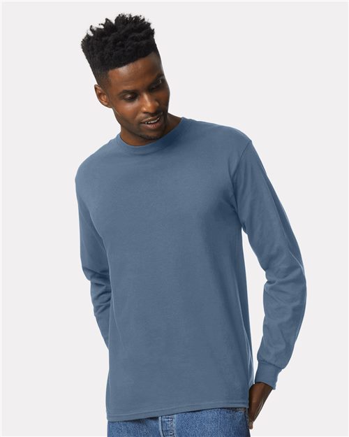 Unisex Ultra Cotton® Long Sleeve T-Shirt - Ash -  - 135