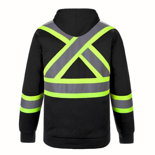 L01375 - Long Haul - Hi-Vis Pullover Hooded Sweatshirt - Hoodie