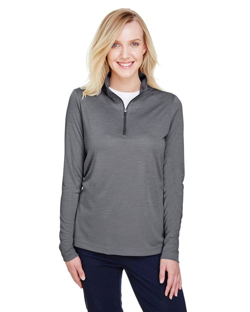 Women's Zone Sonic Heather Performance Quarter-Zip Pullover -  - 13885