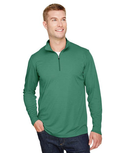 Men's Zone Sonic Heather Performance Quarter-Zip Pullover -  - 13900