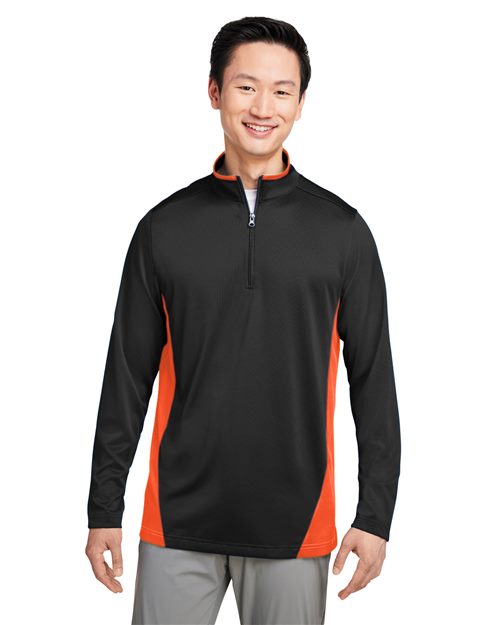 Men's Flash Snag Protection Plus IL Colorblock Quarter-Zip Pullover -  - 13930 - Toronto Screen Printing- Color