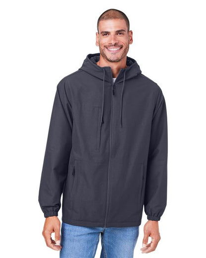 Unisex Flex Twill Hooded Jacket -  - 13931