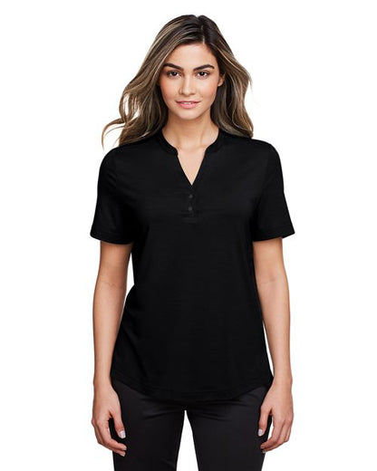 Women's JAQ Snap-Up Stretch Performance Polo -  - 14042