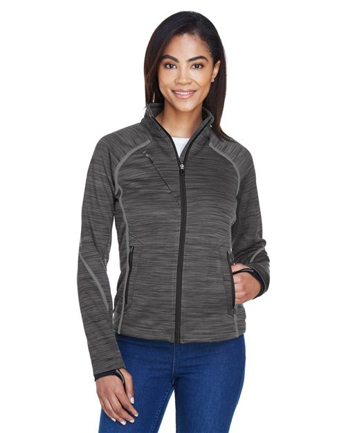 Women's Flux Mélange Bonded Fleece Jacket -  - 14064