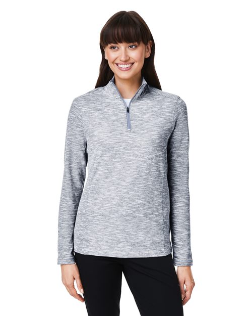 Women's Eclipse Jacquard Quarter-Zip Pullover -  - 14078