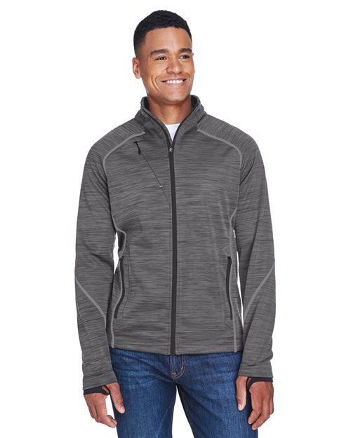 Men's Flux Mélange Bonded Fleece Jacket -  - 14085