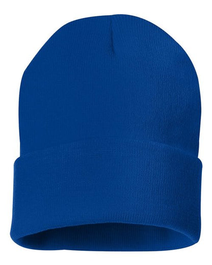 12" Solid Cuffed Beanie -  - 1411