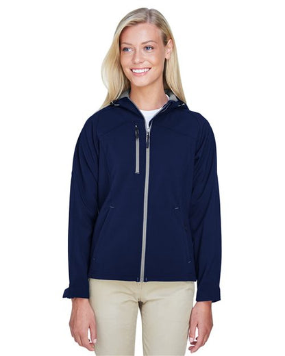 Women's Prospect Two-Layer Fleece Bonded Soft Shell Hooded Jacket -  - 14137