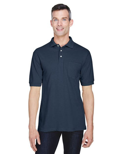 Men's Easy Blend™ Polo with Pocket -  - 14397