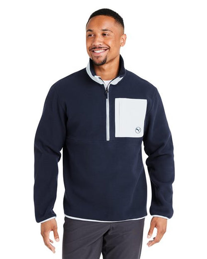 Men's Fleece Quarter-Zip Pullover -  - 14458