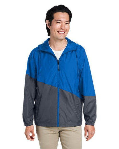 Unisex Techno Lite Colorblock Windbreaker -  - 14507