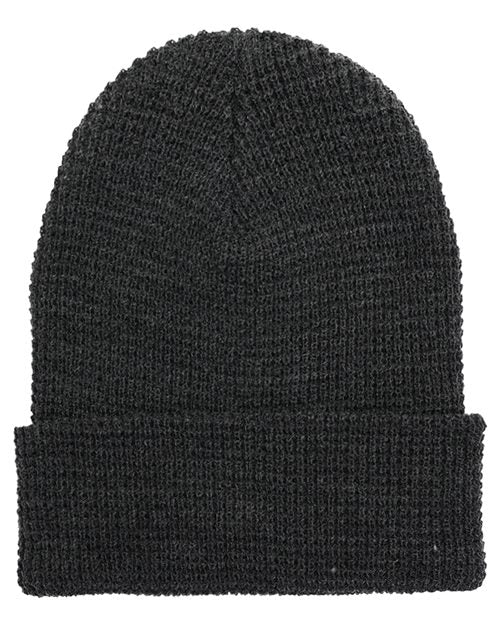 Waffle Cuffed Beanie -  - 14514