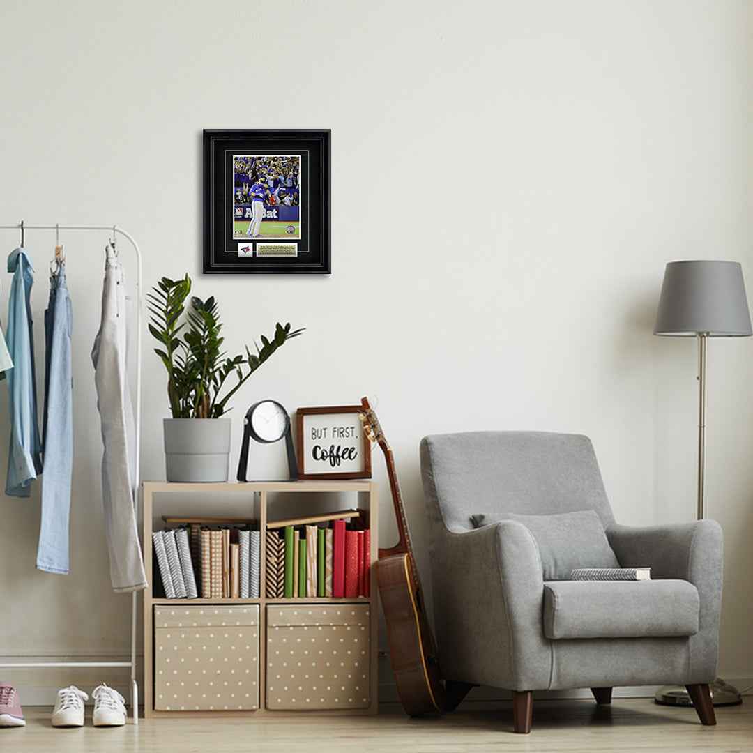 Jose Bautista Toronto Blue Jays Framed 8x10 Homerun Bat Flip Photo
