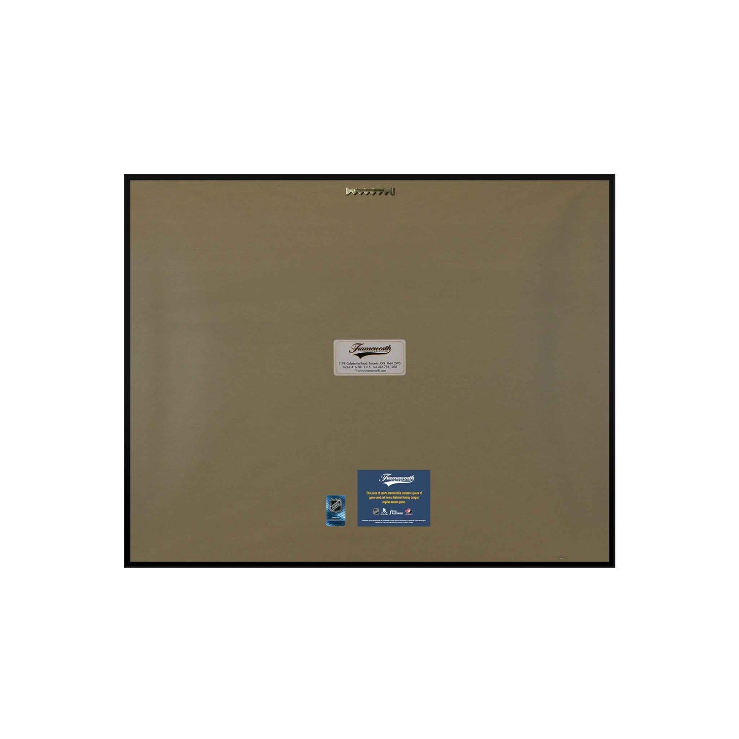 Auston Matthews Toronto Maple Leafs 16x20 PhotoGlass Display with Authentic Game-Used Net Piece