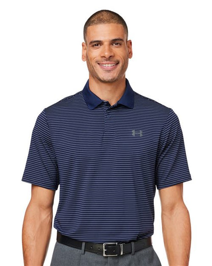 Men's 3.0 Striped Perf Polo -  - 14983