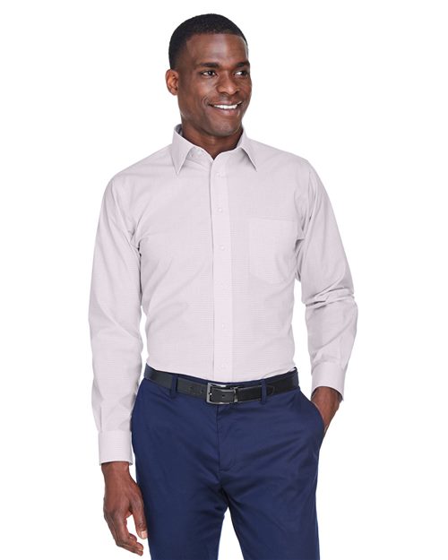Devon & Jones Crown Collection® Micro Tattersall Woven -  - 15811