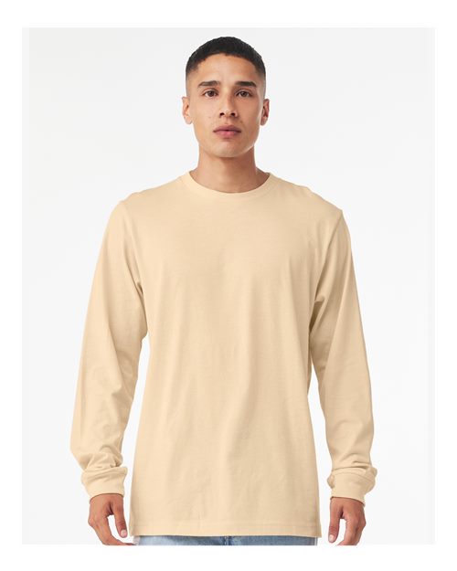 Unisex Jersey Long Sleeve Tee - Soft Cream -  - 123