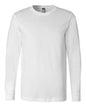 Unisex Jersey Long Sleeve Tee - White -  - 123