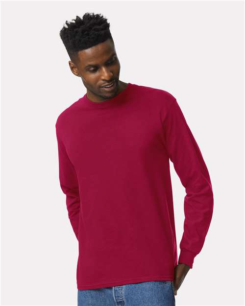 Ultra Cotton® Long Sleeve T-Shirt - Cardinal Red