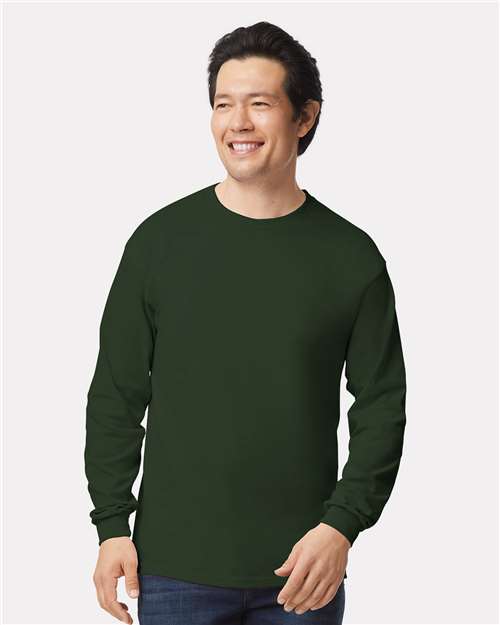 Ultra Cotton® Long Sleeve T-Shirt - Forest Green