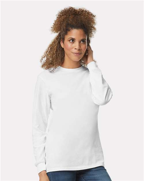 Ultra Cotton® Long Sleeve T-Shirt - White