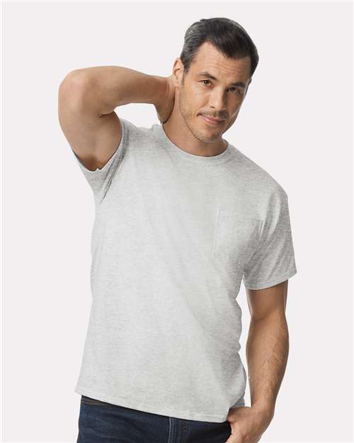Unisex Ultra Cotton® Pocket T-Shirt -  - 155 - Toronto Screen Printing- Color