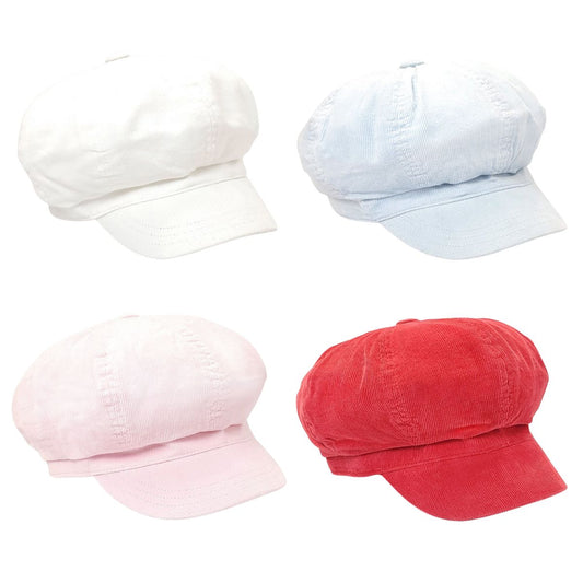 Newsboy Hat - Corduroy Multi-Coloured