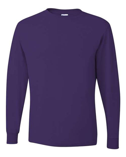 Men's Dri-Power® Long Sleeve 50/50 T-Shirt -  - 166