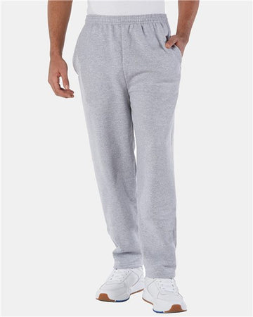 Men's Powerblend® Open-Bottom Sweatpants with Pockets -  - 1825