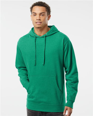 Unisex Midweight Hooded Sweatshirt - Alpine Green -  - 1828