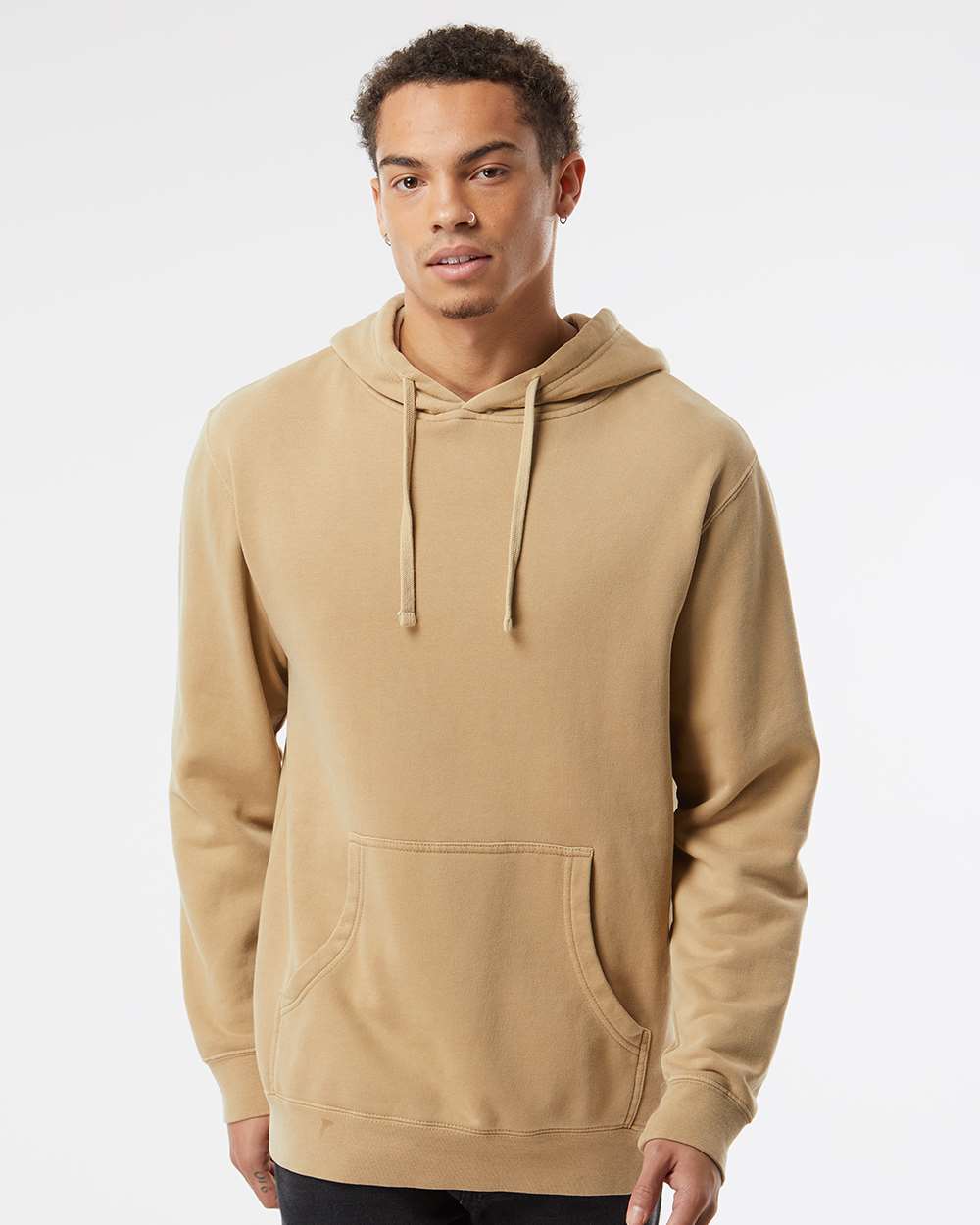 Independent Trading Co. Midweight Pigment-Dyed Hooded Sweatshirt PRM4500