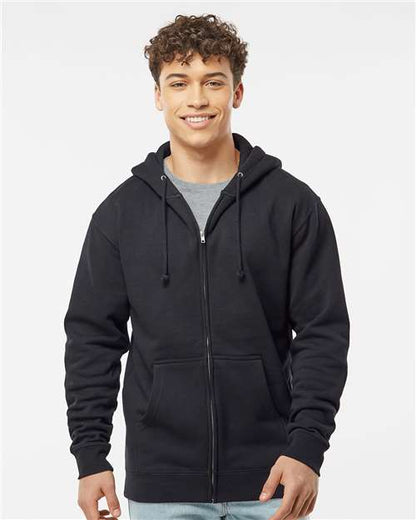 Unisex Heavyweight Full-Zip Hooded Sweatshirt -  - 360
