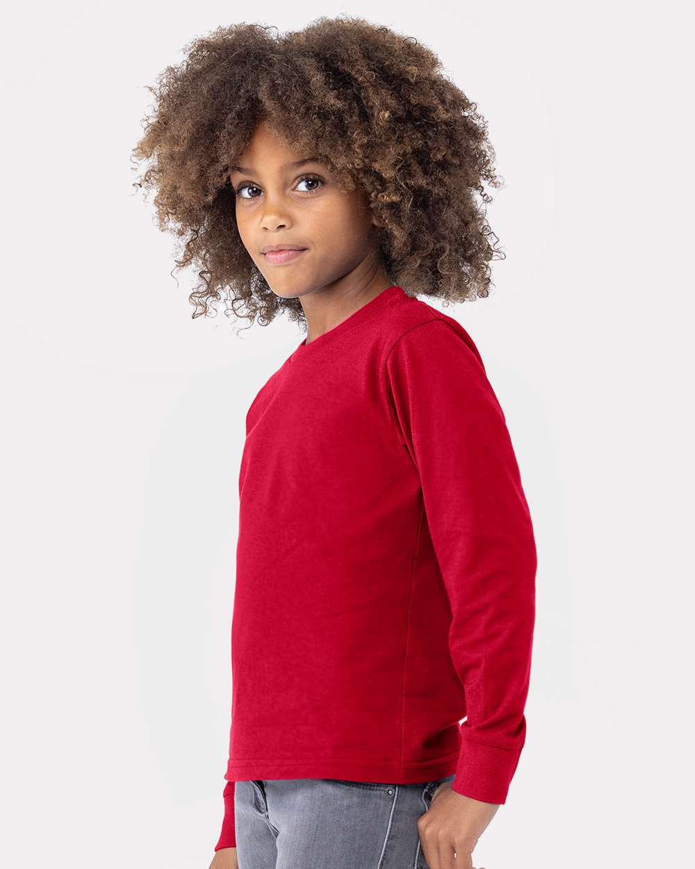 Next Level Youth Cotton Long Sleeve T-Shirt 3311