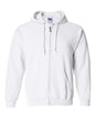 Unisex Heavy Blend™ Full-Zip Hooded Sweatshirt - White -  - 415