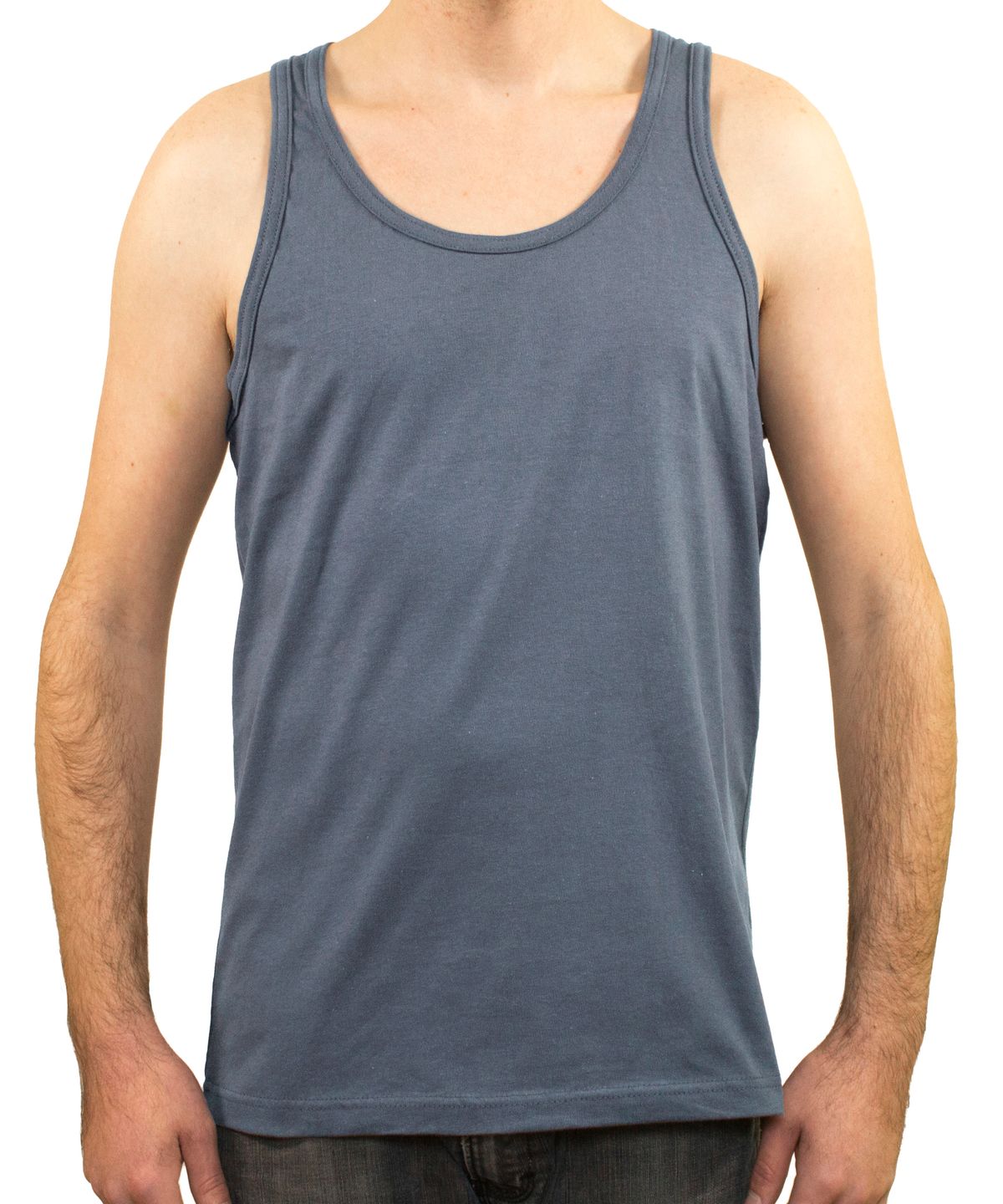 47293 - Men’s Premium Tank Top - Charcoal / S - CLOSE