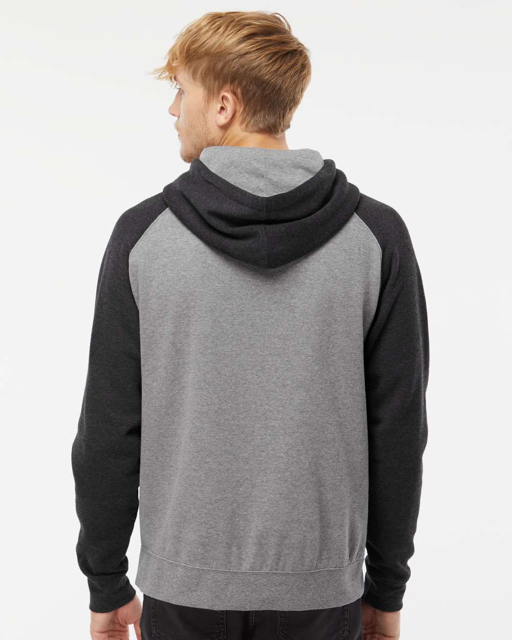 Independent Trading Co. Raglan Hooded Sweatshirt IND40RP