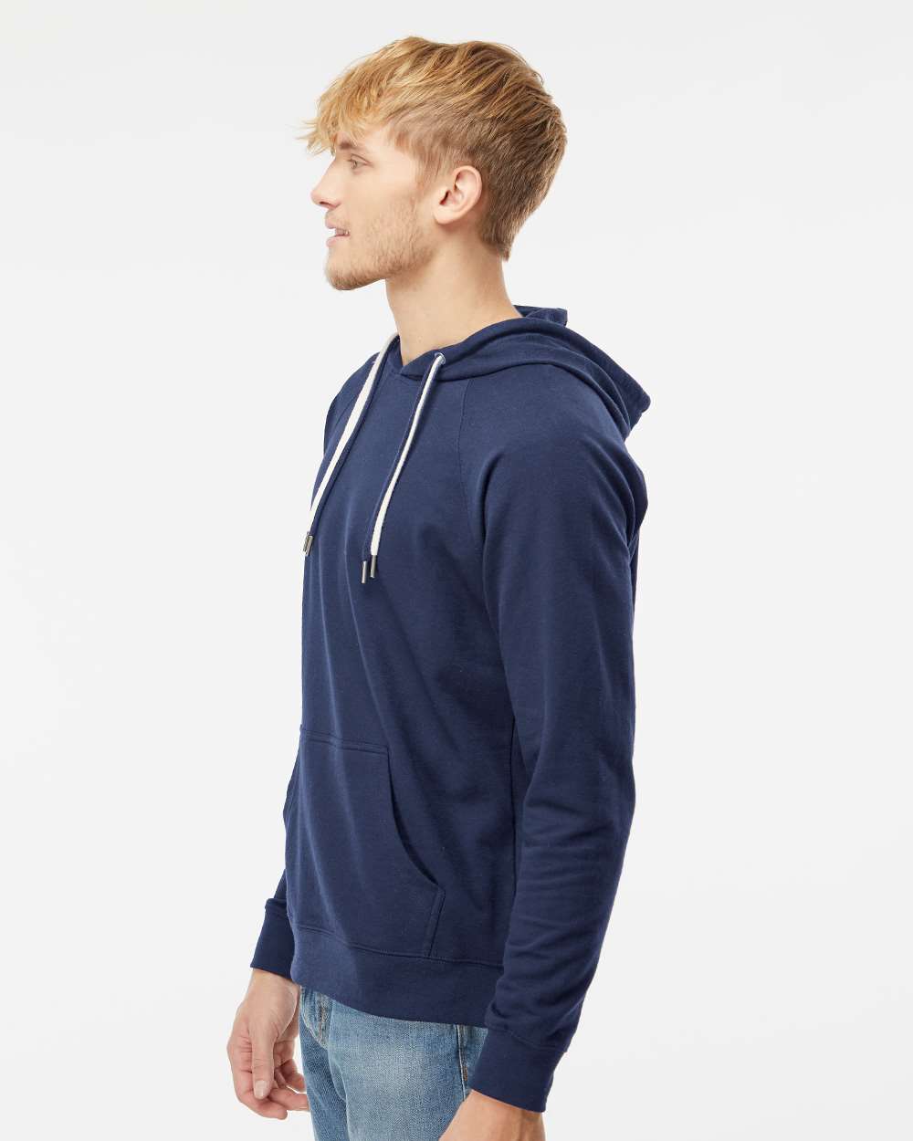 Independent Trading Co. Icon Lightweight Loopback Terry Hooded Sweatshirt SS1000