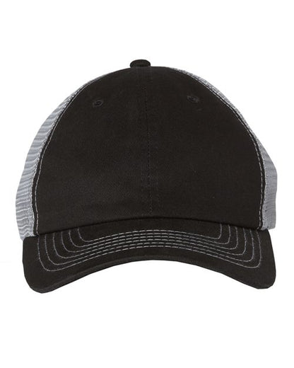 Contrast-Stitch Mesh-Back Cap -  - 2002