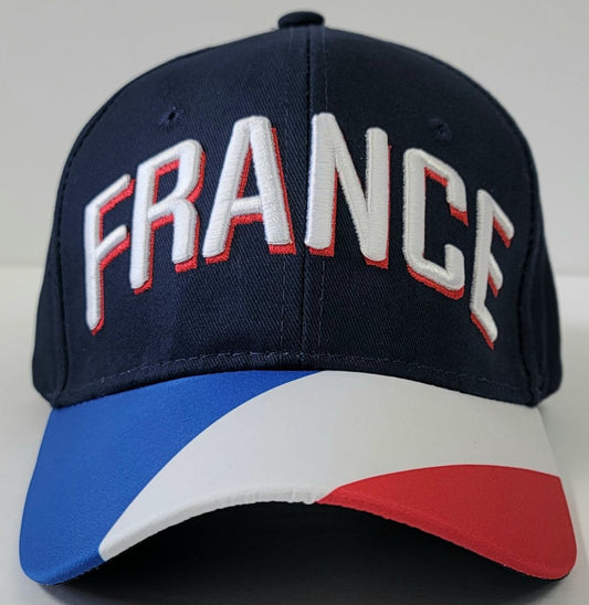 Soccer National Flag Logo cap - FRANCE OSFA 1901FRC - Cap